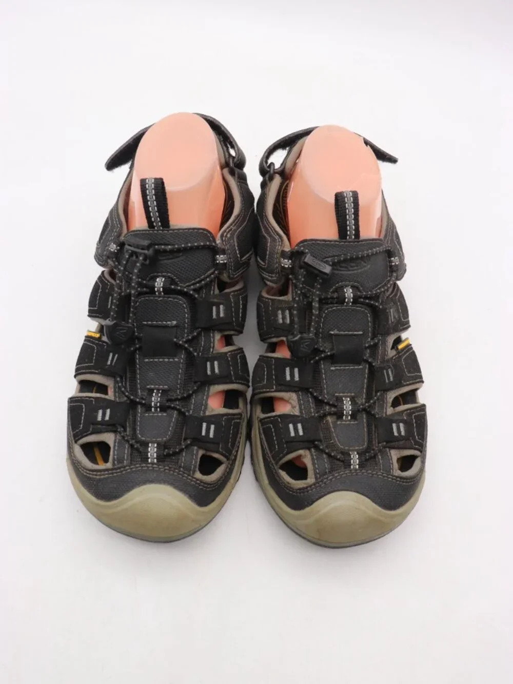 Keen Rialto II H2 Sandals Shoes Men's 9 Black Outdoor Athletic Sport 1021375